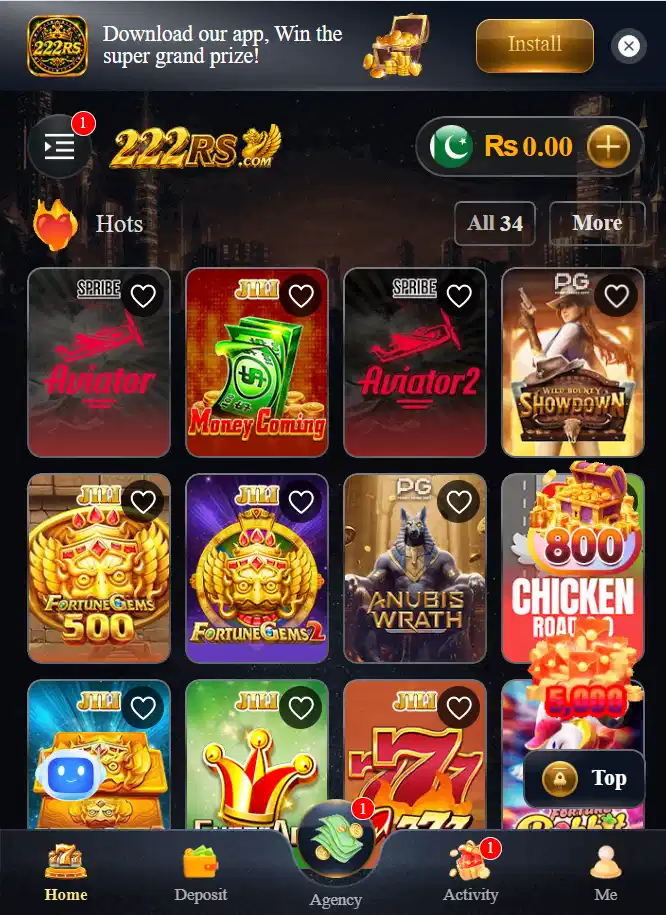 222RS Game