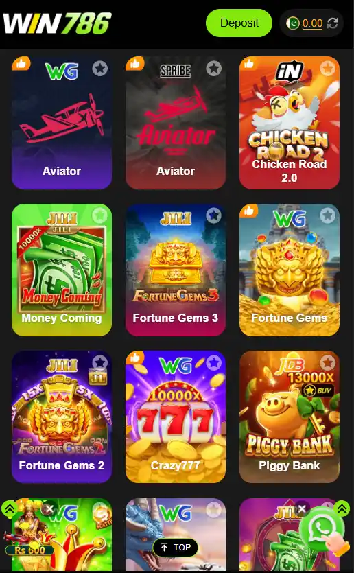 Win786 game
